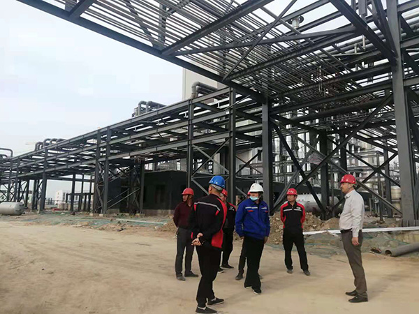 金乡化工厂建设